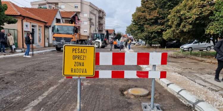 Rekonstrukcija ulice Južnomoravskih brigada – investicija od 8,5 miliona dinara