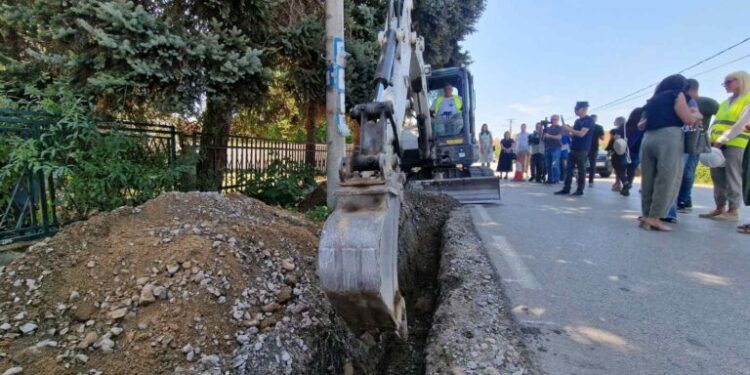 Završna faza izgradnje vodovodne mreže u Strojkovcu i Belom Potoku