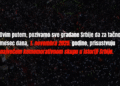 Studenti pozvali na najveći komemorativni skup u istoriji Srbije