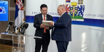 Jura je dokaz da su Srbija i Koreja čvrsti partneri – poruka sa sastanka ambasadora Kima i gradonačelnika Leskovca