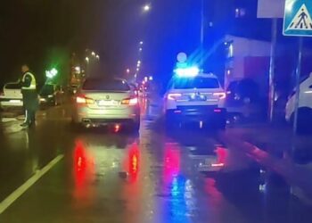 Pokošen pešak u Radničkom naselju