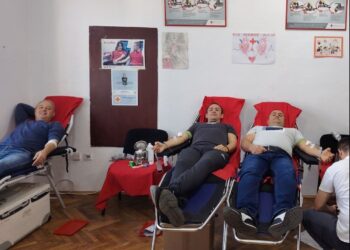 U Leskovcu i danas standardan odziv dobrovoljnih davalaca krvi