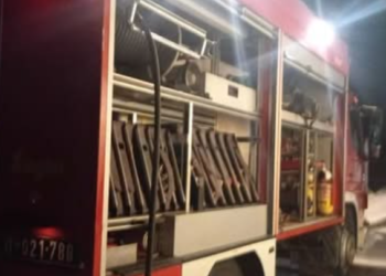 Zbog požara na strujomeru sinoć deo grada ostao bez struje