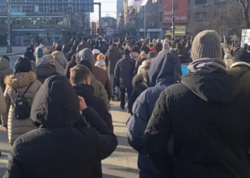 Protest u Nišu: Podrška profesorki Jeleni Kleut i studentima