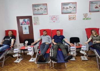 Rekordan broj davalaca u Leskovcu na današnjoj prazničnoj akciji