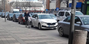 Sudar u centru Leskovca, formirala se kolona vozila na Bulevaru oslobođenja