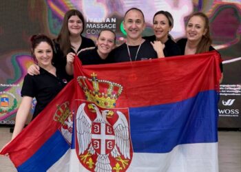 Jovani Ivanović srebro, a srpskom timu priznanje za doprinos razvoju masažne terapije