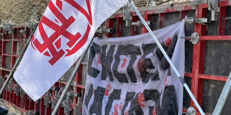 Studenti zaustavili mašine na obali Vlasine, traže referendum i rušenje bedema na Vlasini