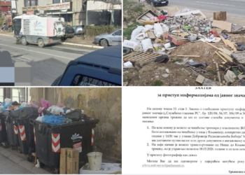 Niš u smeću, a vozila u Knjaževcu – pred izbore