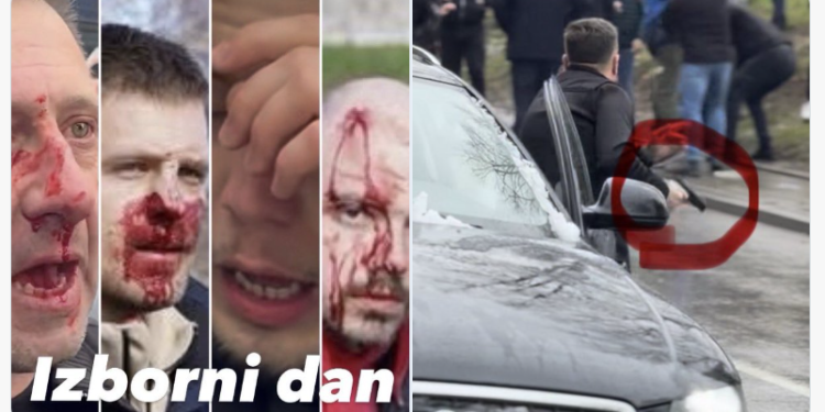 Pratimo izborni dan u Srbiji u atmosferi „ratnog stanja“: Od ranog jutra masovne tuče, hapšenja, mahanje pištoljem i brojne neregularnosti