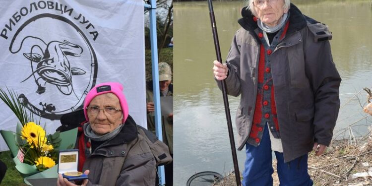 Baka Negica aktivno peca i u osmoj deceniji života: Ribolov me održava u životu