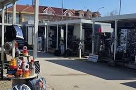 Robna pijaca u ulici Kralja Petra I, privremeno izmeštena