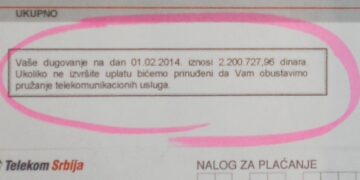 Otpisane kore za tortu teške preko 2 miliona