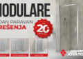 Keramika Jovanović donosi 20% popusta na Modulare tuš paravane: Savremeno kupatilo po meri vašeg prostora