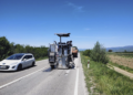 U toku asfaltiranje deonice starog auto-puta između Pečenjevca i Leskovca