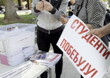 Cvetanović: Studenti su spremni za izbore i pobeđuju – VIDEO