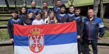 Anastasija i Lena, sa svojim timovima, obezbedile finale Evropske lige mladih strelaca