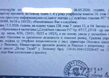 Posle 20 godina smenjen direktor OŠ „Petar Tasić“ zbog nezakonitog zapošljavanja i zloupotreba, slučaj ide i pred tužilaštvo