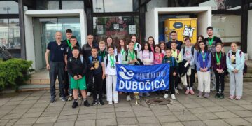 „Dubočica“ vicešampion Šarengradskog plivačkog kupa: Osvojene 34 medalje