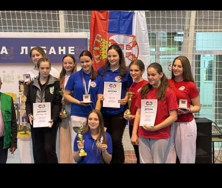 Ženska ekipa leskovačkog „GT-a“ osvojila titulu državnog prvaka i oborila nacionalni rekord