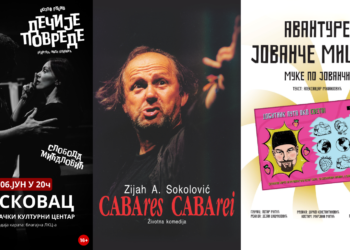 Tri pozorišne večeri sa popularnim glumcima u Leskovcu: LKC pripremio bogat program od 6. do 8. juna