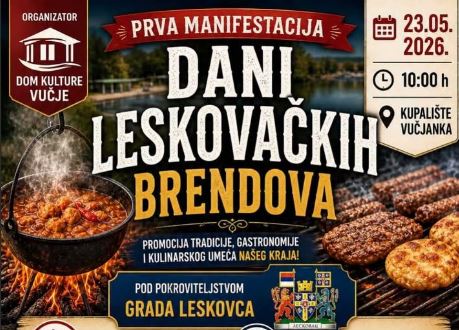 „Dani leskovačkih brendova“ održavaju se po prvi put: Promocija tradicije na kupalištu u Vučju