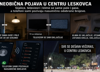 Televizori i svetla se gase i pale u ritmu, klime same rade, telefoni zovu ljude: Šta se dešava u centru Leskovca?!