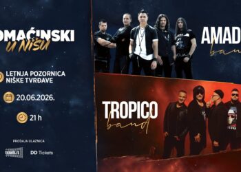 „Domaćinski u Nišu“: Tropiko i Amadeus bend prvi put zajedno na sceni