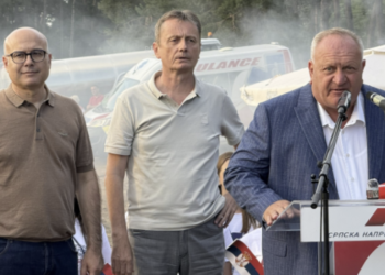 Tajna lokacija, šatori i vo na ražnju: Pripreme za dolazak Vučića u Leskovac 21. juna