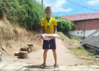Mali ribolovac, veliki podvig: Andrej (13) izvukao štuku tešku 10 kilograma