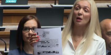Milošević u skupštini: „Pola SNS-a štucne kad neko kaže ‘žuti lopovi’“, pa se osvrnula na Mitova i Nenadovića