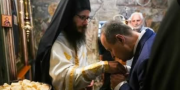 Dačić ponovo u Toplici: U manastiru Ajdanovac obeležio 60 godina od krštenja