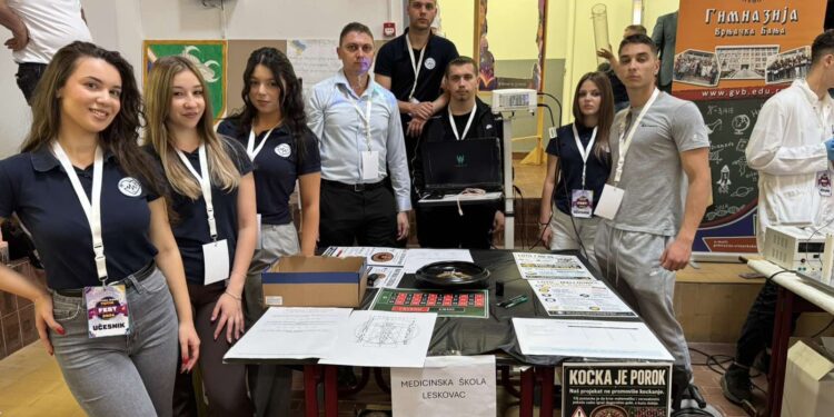 Kako matematika razotkriva kockanje: Uspešan nastup učenika iz Leskovca na Festivalu nauke