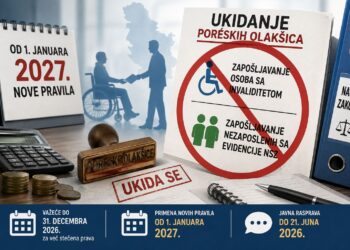 Bez olakšica za poslodavce koji zapošljavaju osobe sa invaliditetom i lica sa evidencije