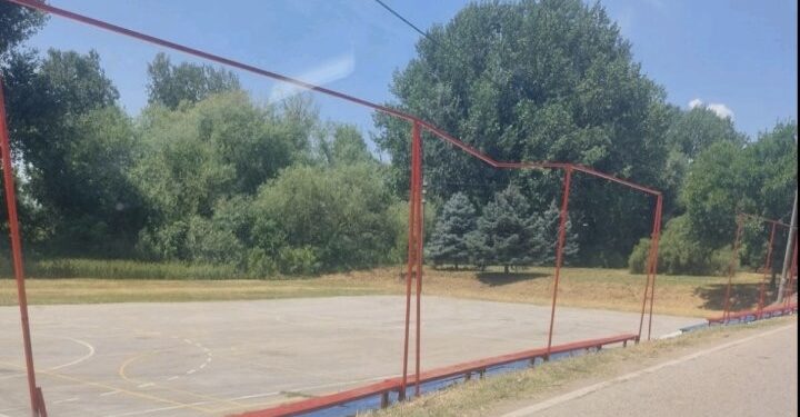 Jelena Milošević traži da SNS vrati golove na igralište u Trupalu: „Zbog šatora uništen prostor za decu“