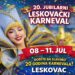 Počeo jubilarni 20. Leskovački karneval : Kiša odložila deo programa