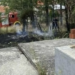 Varnice sa strujnih vodova izazvale požar u crkvenom dvorištu