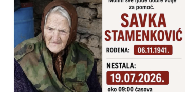 Nestala baka iz okoline Predejana: Porodica moli građane za pomoć u potrazi