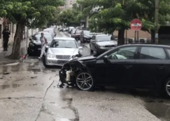 Sudar kod Policijske uprave