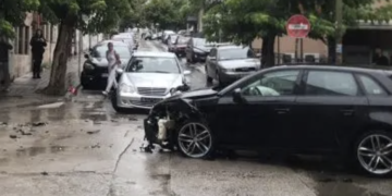 Sudar kod Policijske uprave