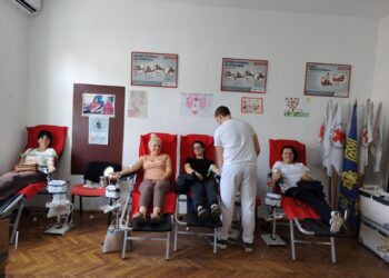 Današnjoj akciji u Leskovcu odazvao se rekordan broj dobrovoljnih davalaca krvi