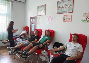 Današnjoj akciji u Leskovcu odazvao se rekordan broj dobrovoljnih davalaca krvi