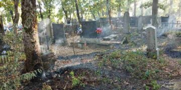 Gori kod Vinarca i lokalno groblje u Karađorđevcu
