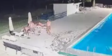 Snimci otkrivaju šta se dešavalo na bazenu pre nego što je ispuštena voda: Grupe mladih ulazile tokom noći, jedna osoba ušla i u mašinsku sobu