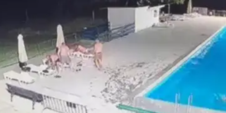 Snimci otkrivaju šta se dešavalo na bazenu pre nego što je ispuštena voda: Grupe mladih ulazile tokom noći, jedna osoba ušla i u mašinsku sobu