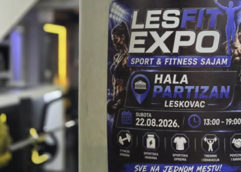 LESFITEXPO 2026 u Leskovcu: Hala „Partizan“ u avgustu postaje centar sporta i fitnesa