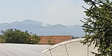 Veliki požar na Kukavici, vatra vidljiva i iz Leskovca