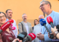 Vučića u Leskovcu nazvali gospodarom, on poručio: „Ja sam vaš sluga“