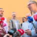 Vučić u Leskovcu nazvali gospodarom, on poručio: „Ja sam vaš sluga“