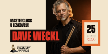 Svetska bubnjarska legenda Dave Weckl stiže u Leskovac na 15. Drum Dum Fest